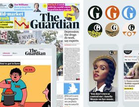The Guardian branding