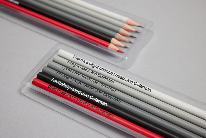 Put Joe on a Pencil
