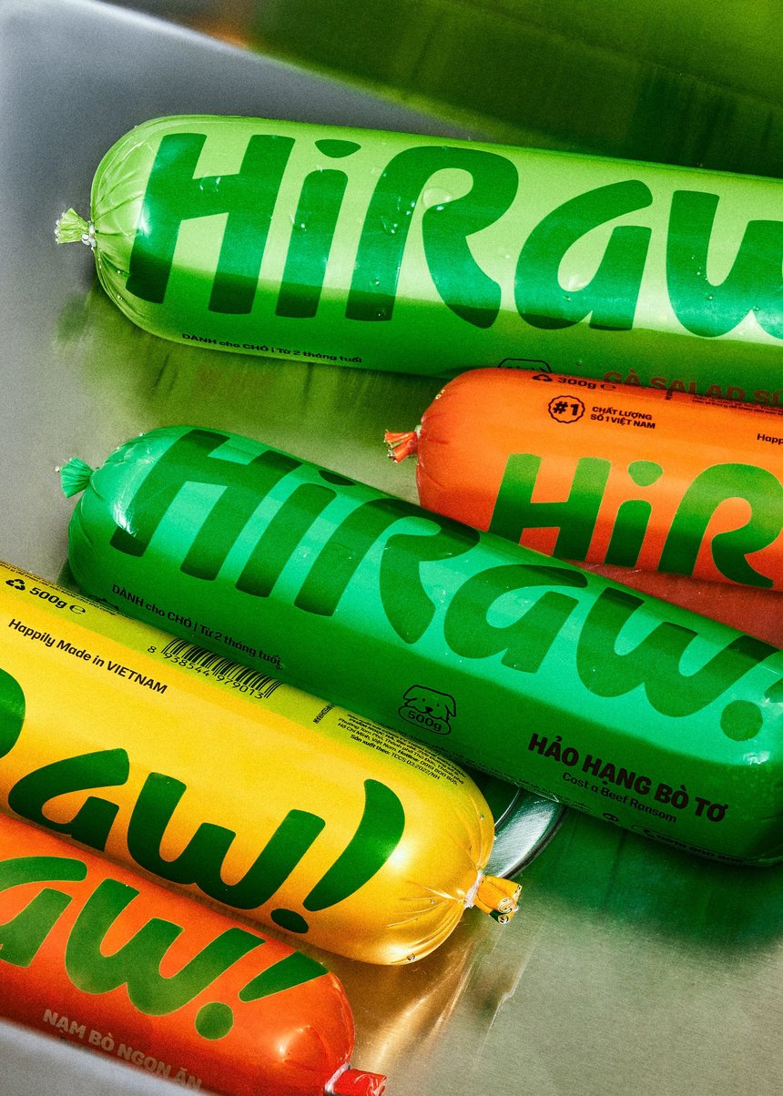 HiRaw! Rebrand