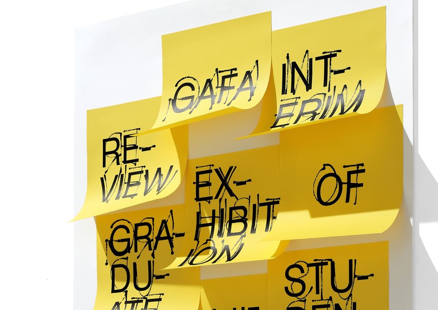 GAFA Interim Review Exhibition of Graduate Student