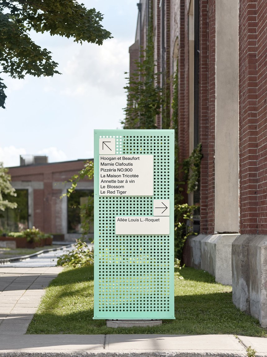 Technopôle Angus Signage