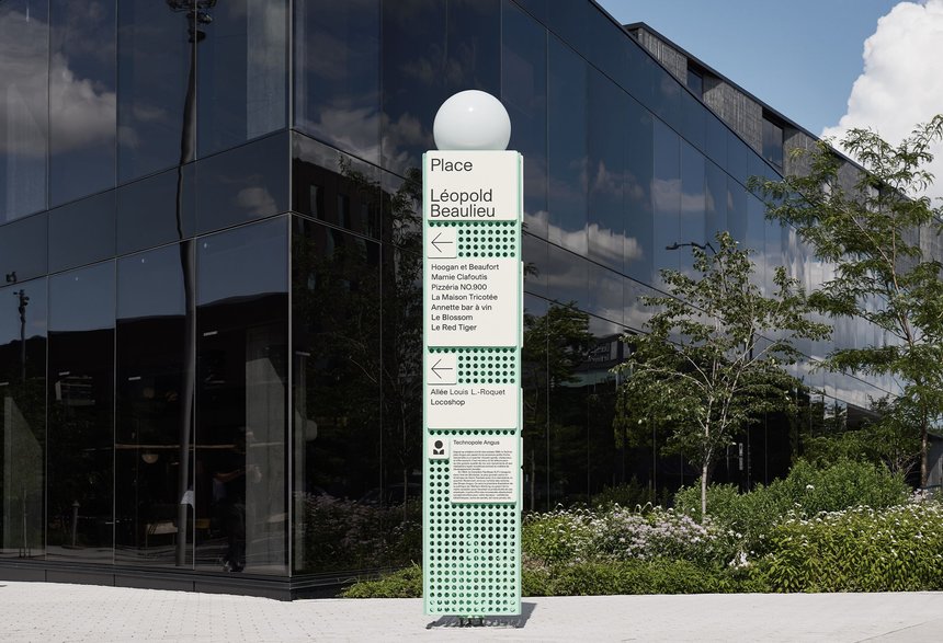 Technopôle Angus Signage