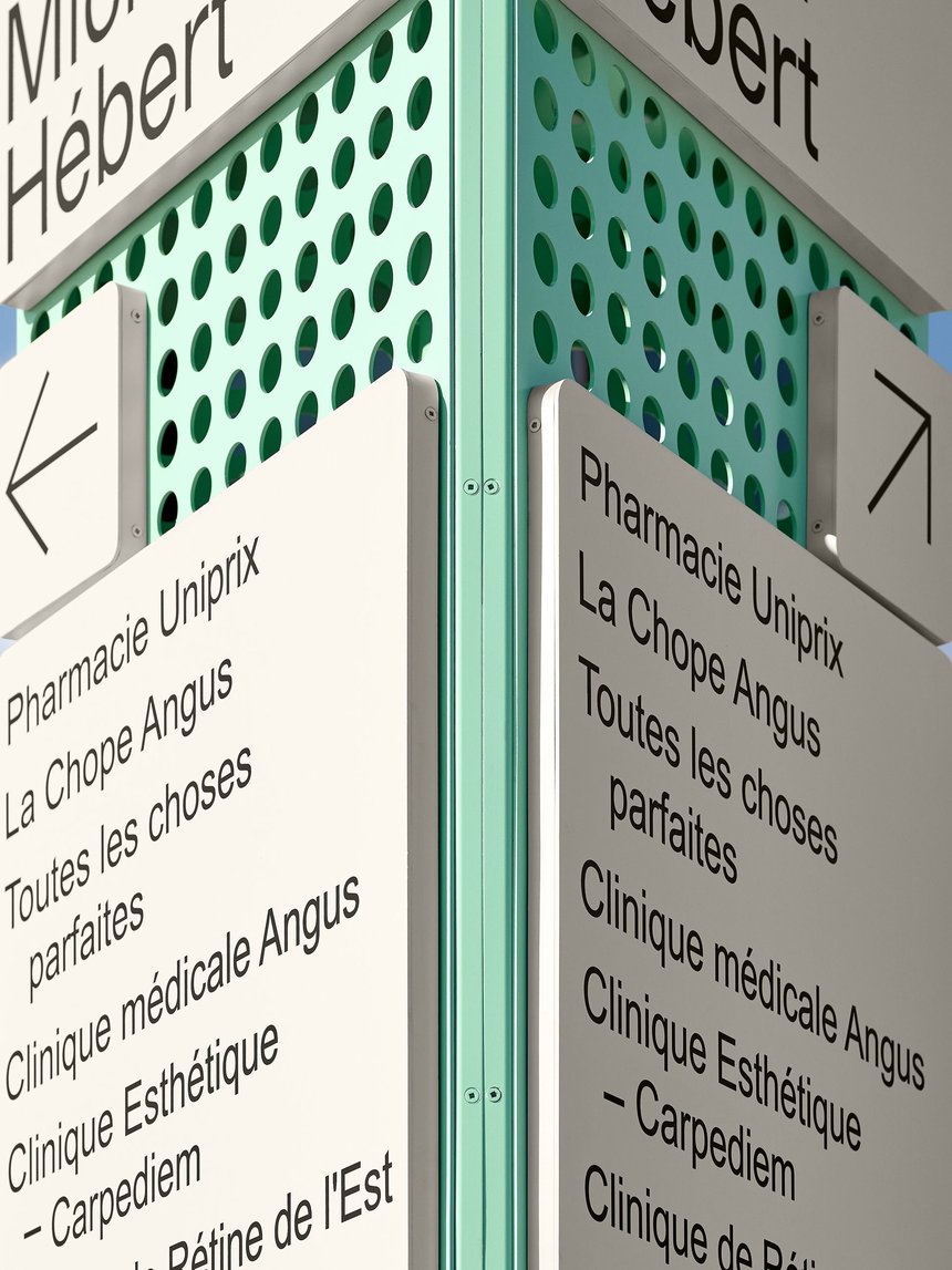 Technopôle Angus Signage