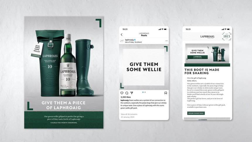 Laphroaig Wellie