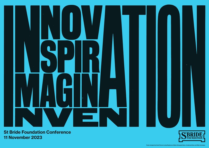 St Bride Foundation Conference Poster
