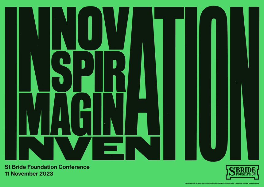 St Bride Foundation Conference Poster