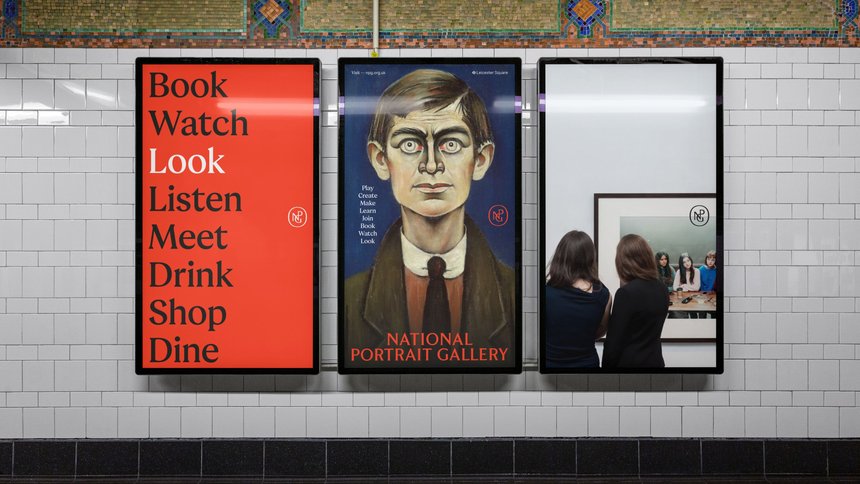 National Portrait Gallery Rebrand