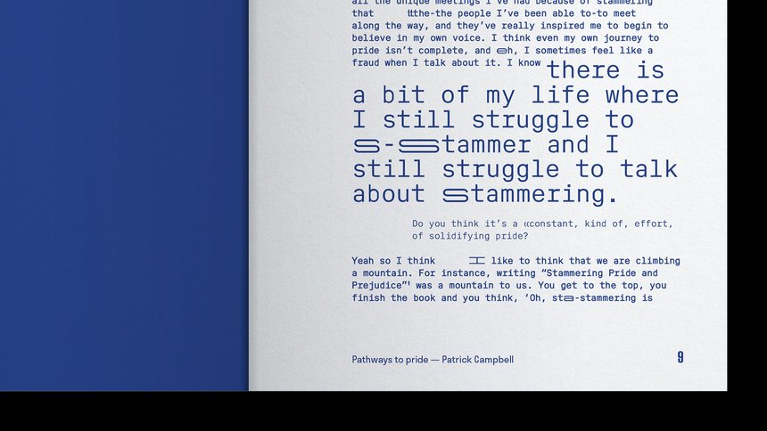 Dysfluent Issue 2: Stammering Pride